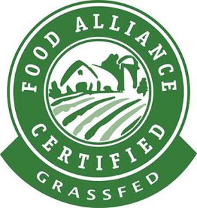 Food Alliance Grassfed Certified Label